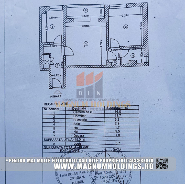 Apartament 2 camere, parter, Craiovei, pretabil spatiu comercial
