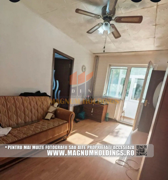 Apartament 2 camere, Trivale, etajul 1, cu balcon